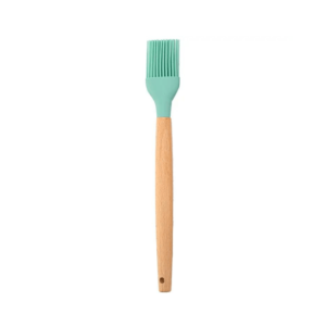 Pincel Silicona Mango Madera Aqua 25cm «Via Cheff»