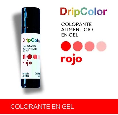 Colorante en Gel Rojo "Dust Color" 23 g