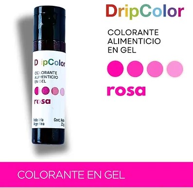 Colorante en Gel Rosa "Dust Color" 23 g