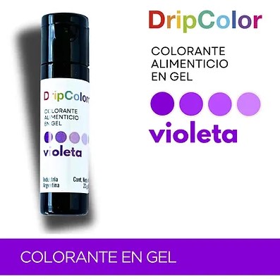 Colorante en Gel Violeta "Dust Color" 23 g