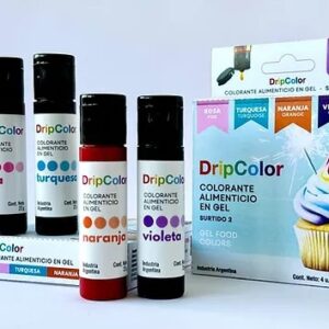 Colorante en Gel Surtido 2 «Dust Color» 4×23 g