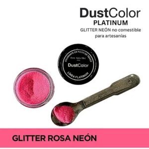Glitter Neon Rosa «Dust Color» 10 cc