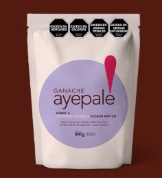 Ganache Chocolate Blanco Secado Rapido «Ayepale» 8x 800g