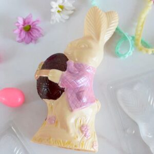 Molde Placa Conejo con Huevo de Pascua «Parpen»