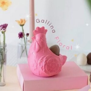 Set Placas x 2 Gallina Floral «Parpen»