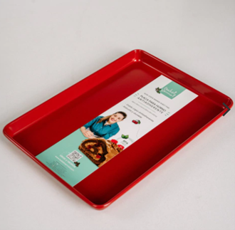 Molde Antiadherente para Hornear 40 cm Rojo "Isabel Vermal"