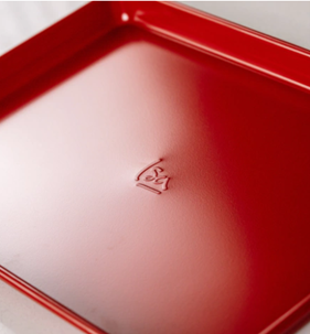 Molde Antiadherente para Hornear 40 cm Rojo "Isabel Vermal" - Imagen 2