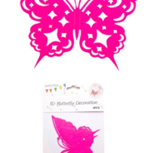 Adorno Mariposas Fucsia x 6 unidades «LC»