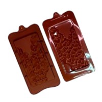 Molde Silicona Tableta Facetada «LC»