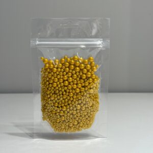 Sprinkles Mix de tamaños Perlas Doradas «Chitza» 100 g