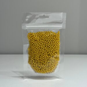 Sprinkles Perlas Medianas Doradas «Chitza» 100 g