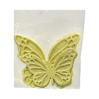 Mariposas comestibles 3D Amarillas «Sprink»