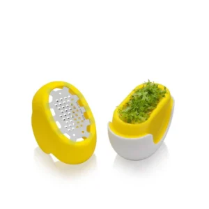 Mini Zester de Silicona para Cítricos Amarillo Flexi «Microplane»