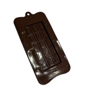 Molde Silicona Tableta Rectangulos con Hueco «LC»