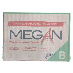 Margarina Megan p/Tapa  B 2×10 kg