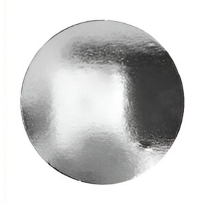 Disco carton laminado Nº24 x 25 unidades Plata «LC»