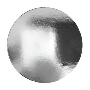 Disco carton laminado Nº26 x 25 unidades Plata «LC»