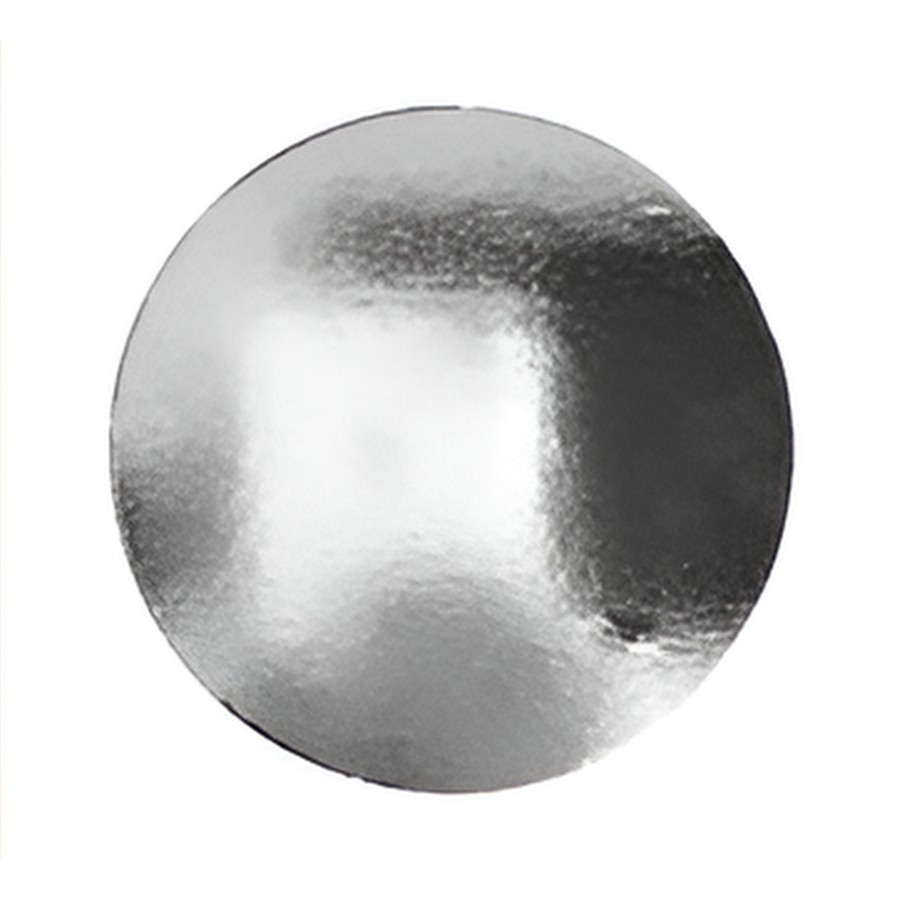 Disco carton laminado Nº20 x 25 unidades Plata "LC"
