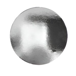 Disco carton laminado Nº16 x 25 unidades Plata «LC»