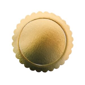 Plato carton laminado blonda Nº26 x 10 unidades Dorado»LC»
