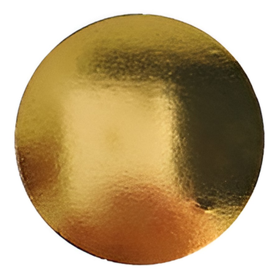 Disco carton laminado Nº30 x 25 unidades Dorado "LC"