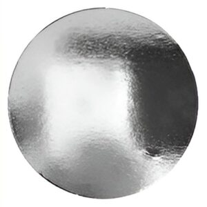 Disco carton laminado Nº30 x 25 unidades Plata «LC»