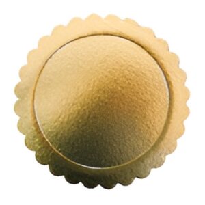 Plato carton laminado blonda Nº30 x 10 unidades Dorado»LC»