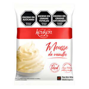 Mousse Vainilla «Keuken» caja 12 uni x 500 gr