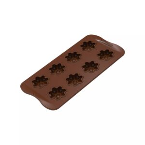Molde Silicona SCG063 Choco Flower «Silikomart»