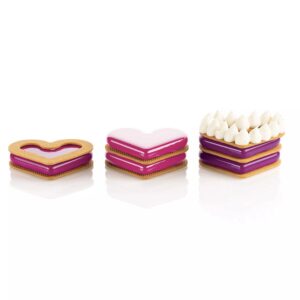 Molde Silicona Mini Love Story N°8 80 x 66 H 12 mm + Cutter «Silikomart»