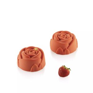 Molde Silicona SF077 N°6 Rose Grandi Terracotta «Silikomart»