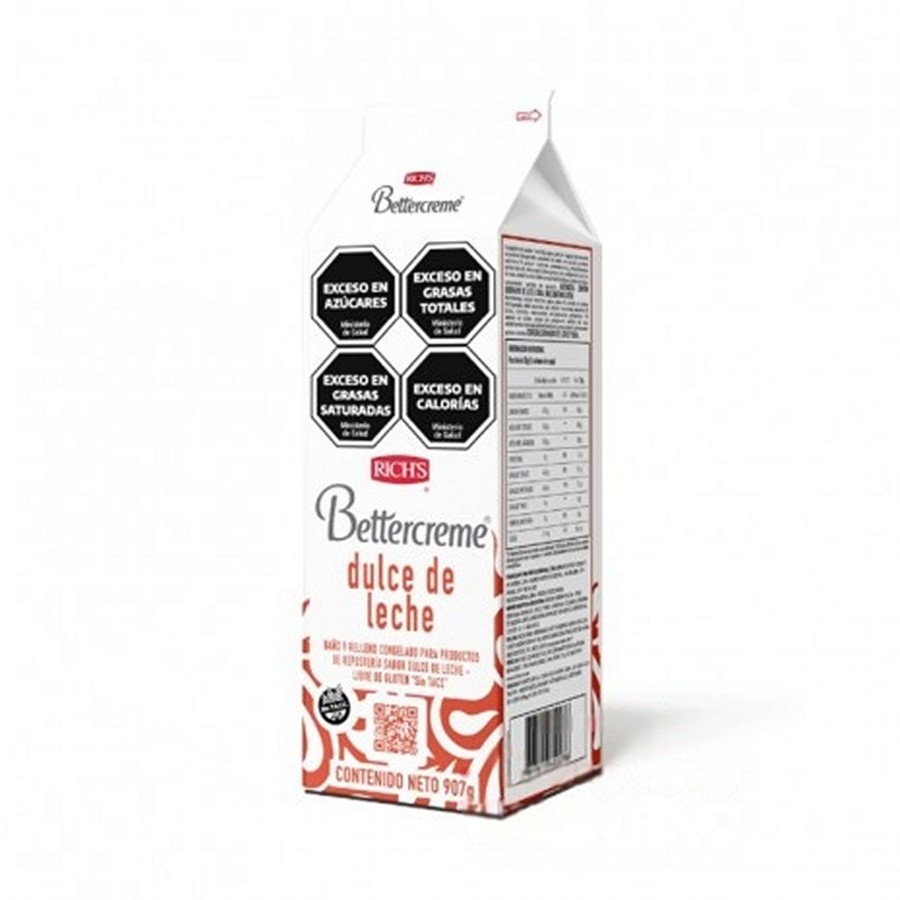 Bettercreme Dulce de Leche Rich 12x 907GR