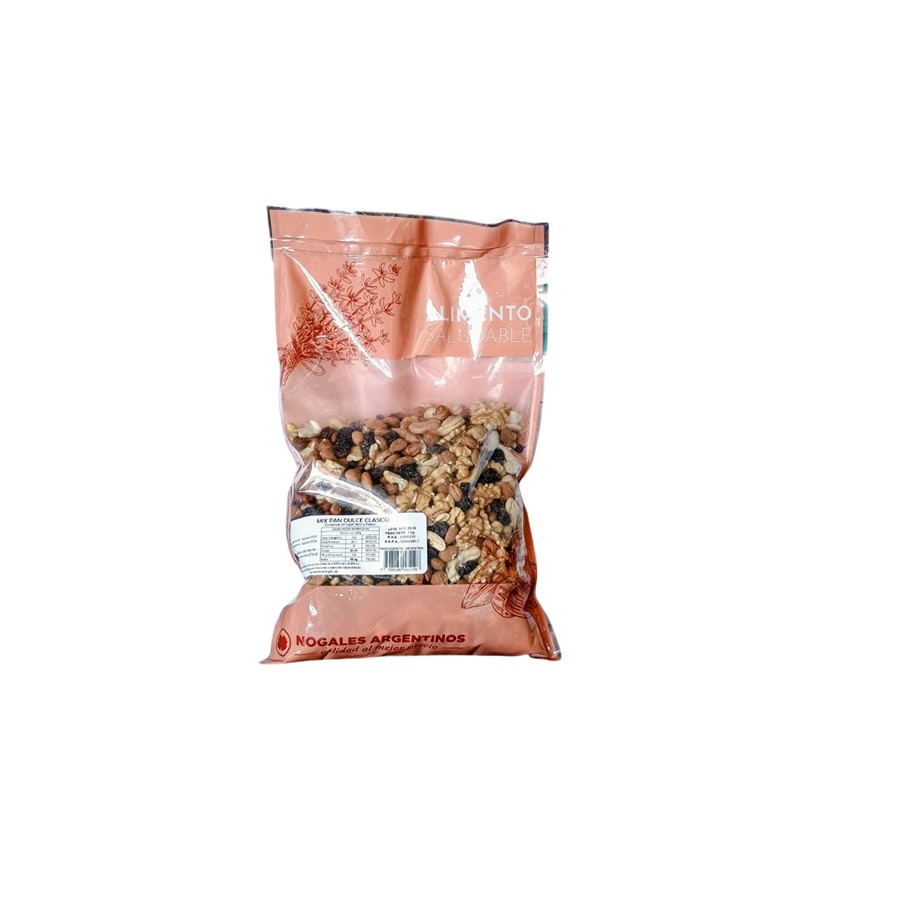 Mix Pan Dulce "ACTUAL" (Fruta Escurrida, Nuez, almendras, castañas, avellanas y pasas de uva)