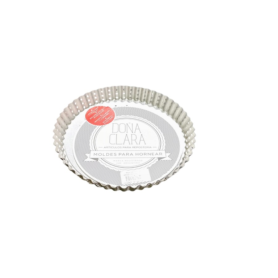 Molde Pastafrola Perforada 20 cm "Doña Clara"
