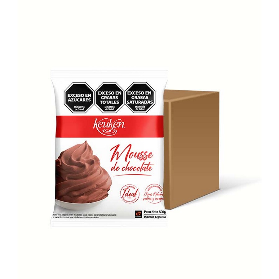 Mousse Chocolate "Keuken" caja 12 uni x 500 g