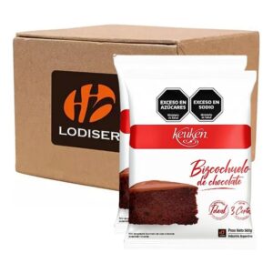 Premezcla Bizcochuelo Chocolate «Keuken» 12uni x 500 gr