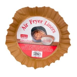 Papel antiadherente redondo freidora de aire 160mm X 45mm x 50 unidades «LC»
