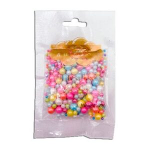 Sprinkles Mix de tamaños Perlas Multicolor «Chitza» 20 g