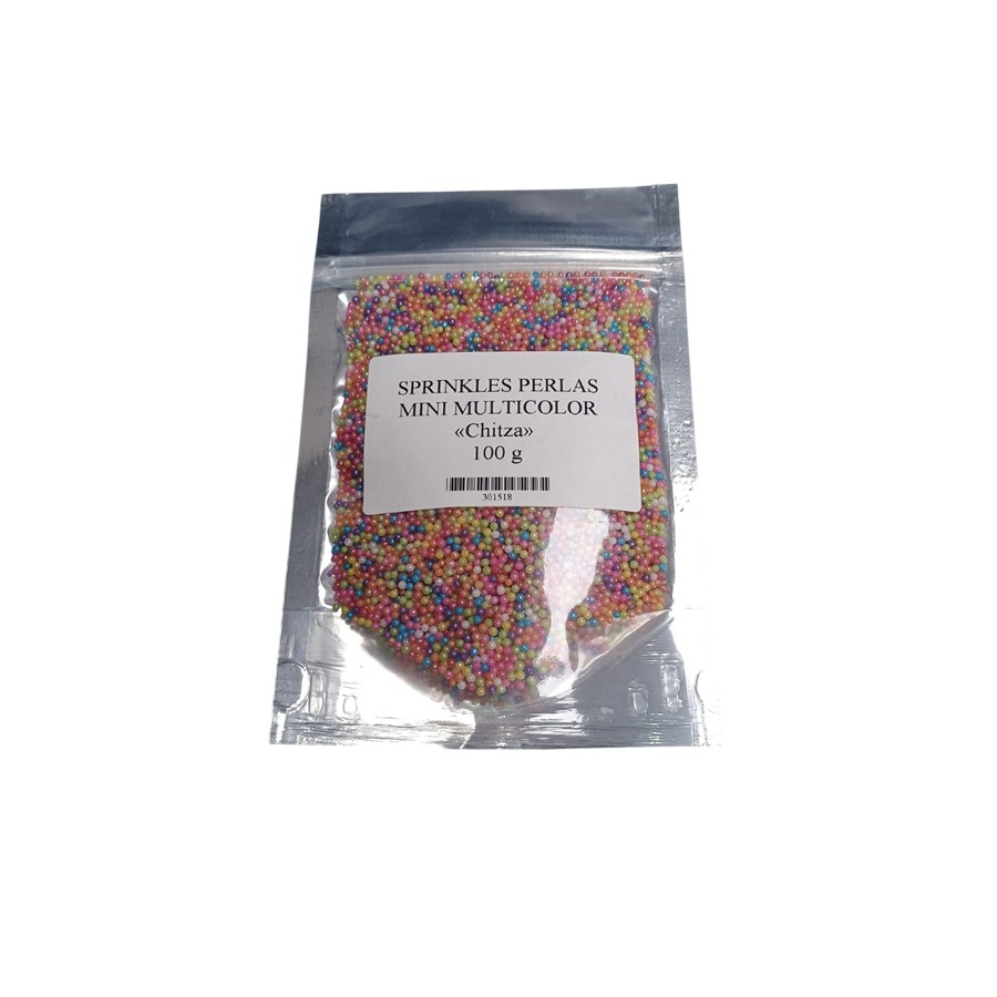 Sprinkles Perlas Mini Muilticolor"Chitza" 100 g