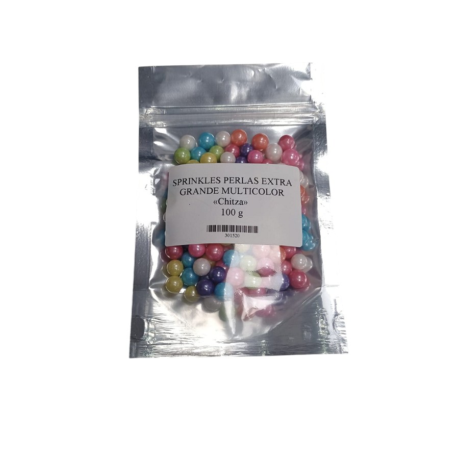Sprinkles Perlas Extra Grande Multicolor "Chitza" 100 g