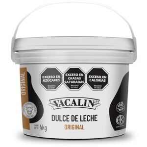 Dulce de Leche Vacalin Original Balde x 4kg