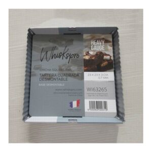 Tartera Cuadrada Desmontable 23 X 23 X 3CM «WhiskPro»