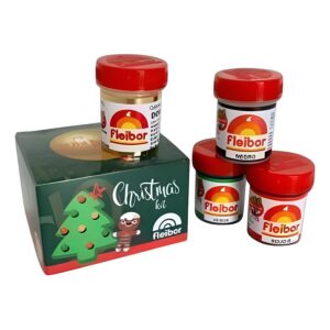 Kit Colorantes Navideños «Fleibor» 4 x 4g