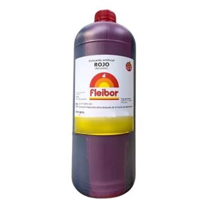 Colorante Liquido Rojo «Fleibor» x 1L