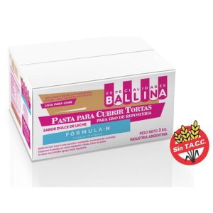 Pasta para Tortas Formula H-DDL x 3kg Ballina