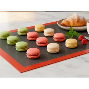 Placa de silicona Silpat Negra Macaron 30x40cm «LC»