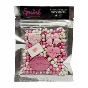 Sprinkles Carta, Beso, Corazon y Moño «Sprink»