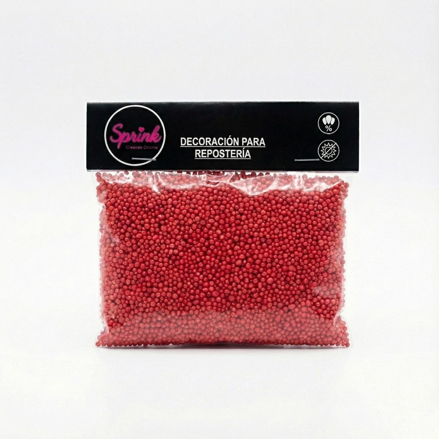 Sprinkles Micro Perlas Rojas "Sprink"