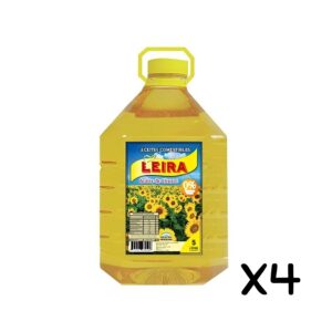 Caja Aceite Girasol «Leira» 5L x 4un.