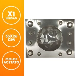 Molde Acetato 970H Gema Diamante Piñata «LC» 33x26CM